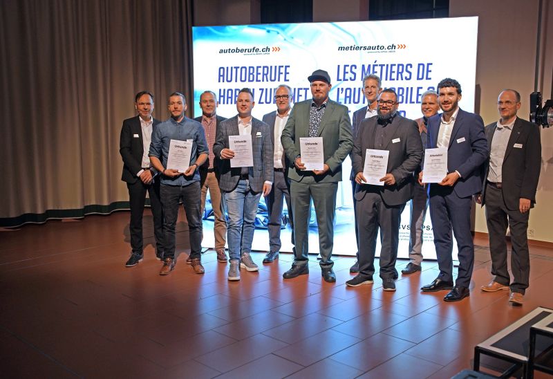 64 neue Fachkräfte fürs Autogewerbe: «Talent allein reicht heute für den Erfolg nicht mehr»