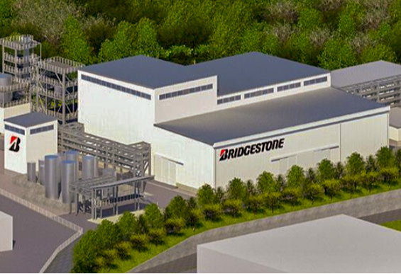 Bridgestone: Beschleunigung von horizontalem Reifenrecycling