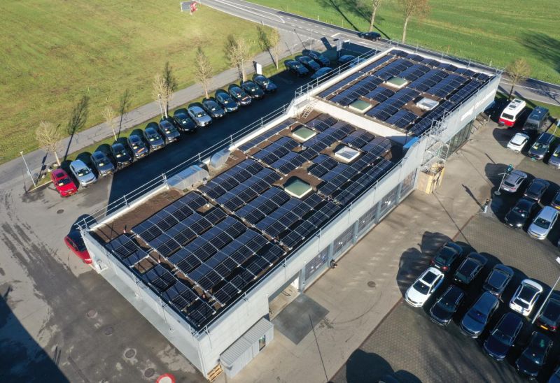AMAG baut Solarstromproduktion weiter aus – 12,2 Millionen kWh pro Jahr aus eigener Kraft