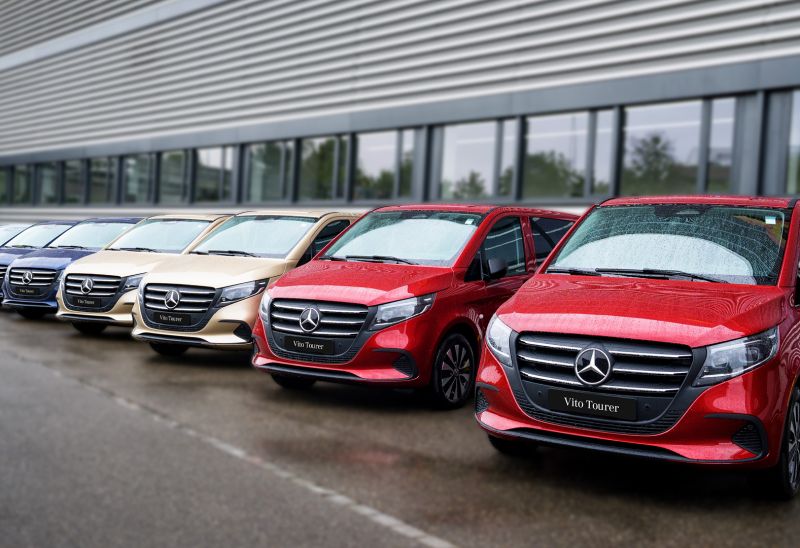 Europcar Schweiz erweitert Flotte um Mercedes-Benz Vito Tourer
