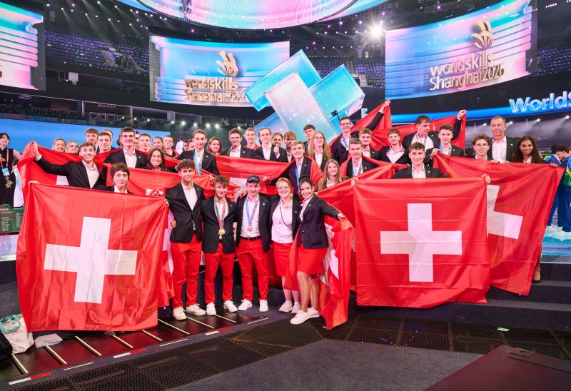 12 Medaillen für die Schweiz: Berufstalente glänzen an den WorldSkills 