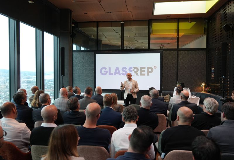 Startschuss für «GlassRep» – im Glashaus über den Dächern Zürichs