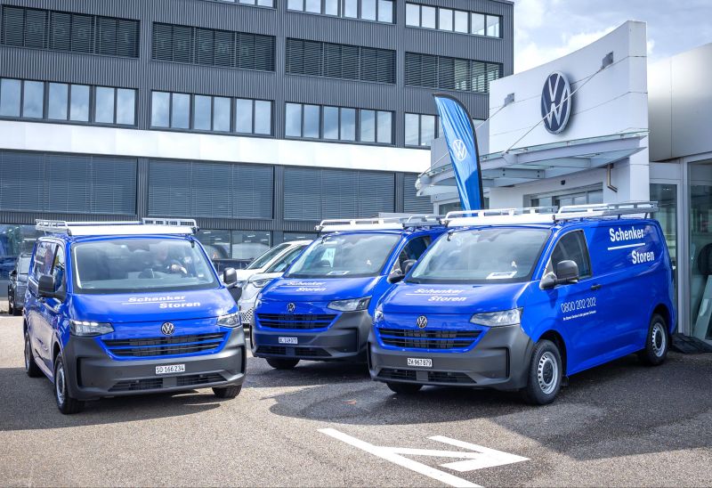 Neue Serviceflotte für Schenker Storen:  Im Transporter zu den Kunden 