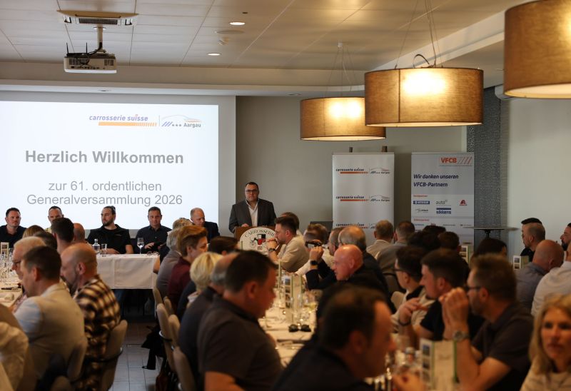 GV Carrosserie Suisse Aargau: Abschiede und Begrüssungen