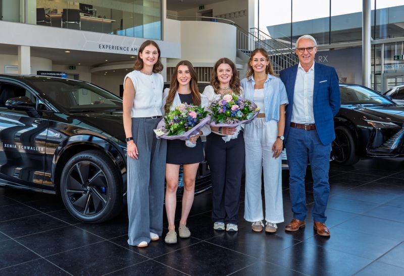 Lexus gewinnt Weltmeisterinnen als neue Markenbotschafterinnen