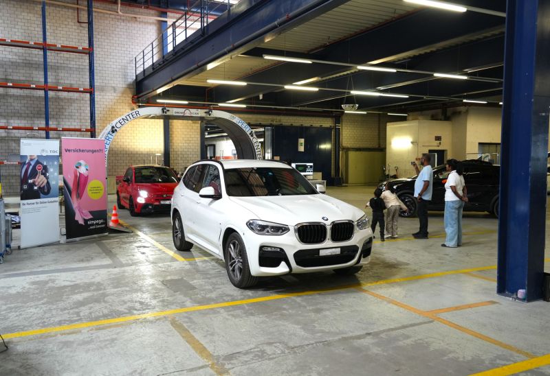 TDC Hagel Drive-in: Nach dem Hagel kommt der Scanner