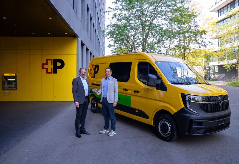Post Company Cars: Der 2000. Elektro-Lieferwagen für die Post ist auf der Strasse