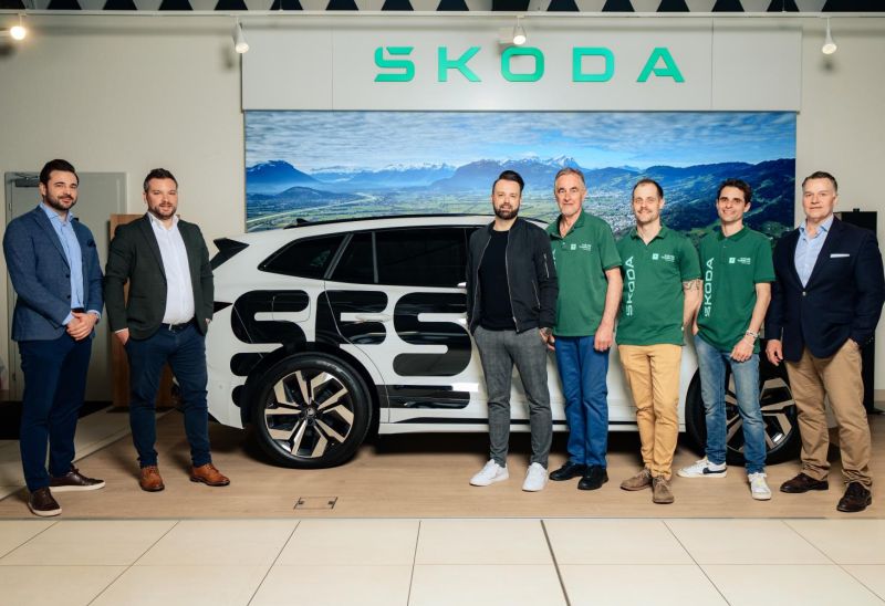 SFS setzt auf E-Offensive: 40 neue Škoda Enyaq für die Flotte