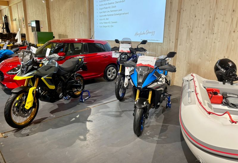 ESAF 2025: Königspartner Suzuki setzt am Gabentempel starke Akzente