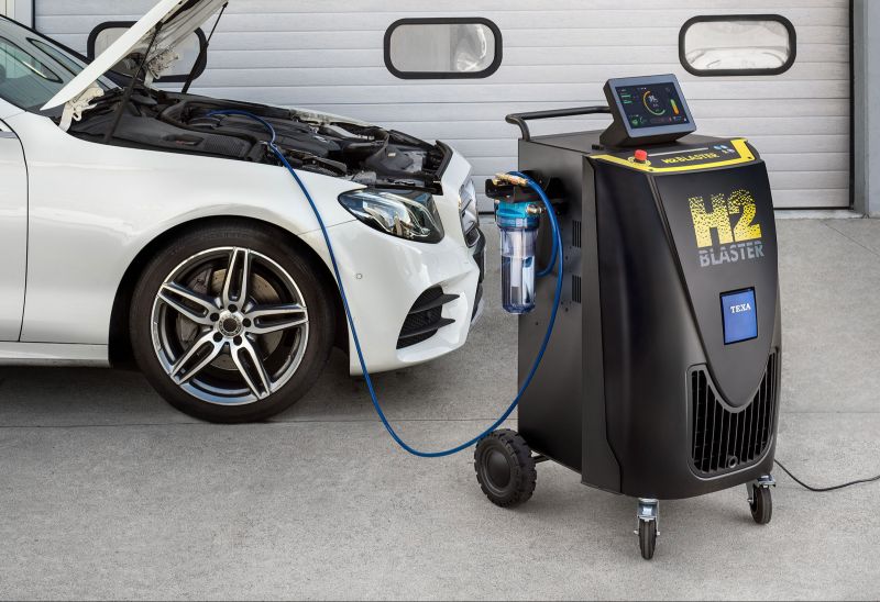 Der revolutionäre Texa H2 Blaster bei der Krautli (Schweiz) AG erhältlich