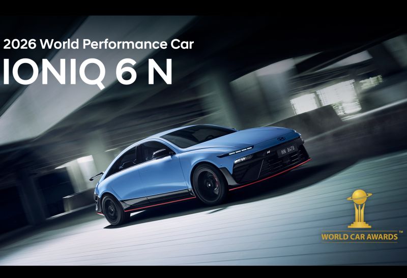 Hyundai IONIQ 6 N als «World Performance Car 2026» ausgezeichnet