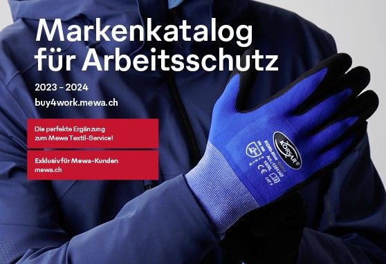 Mewa-Markenkatalog für Arbeitsschutz 2023/24