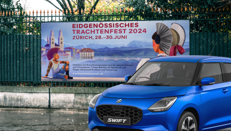 Suzuki: Willkommen am eidgenössischen Trachtenfest 2024