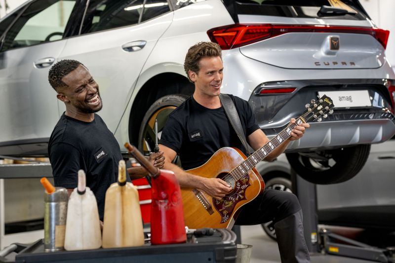 Steh zu deinen Stärken: Bastian Baker ist neu Ambassador für AMAG Retail