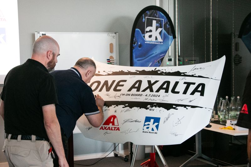 Mit One Axalta Refinish Switzerland gemeinsam in die Zukunft