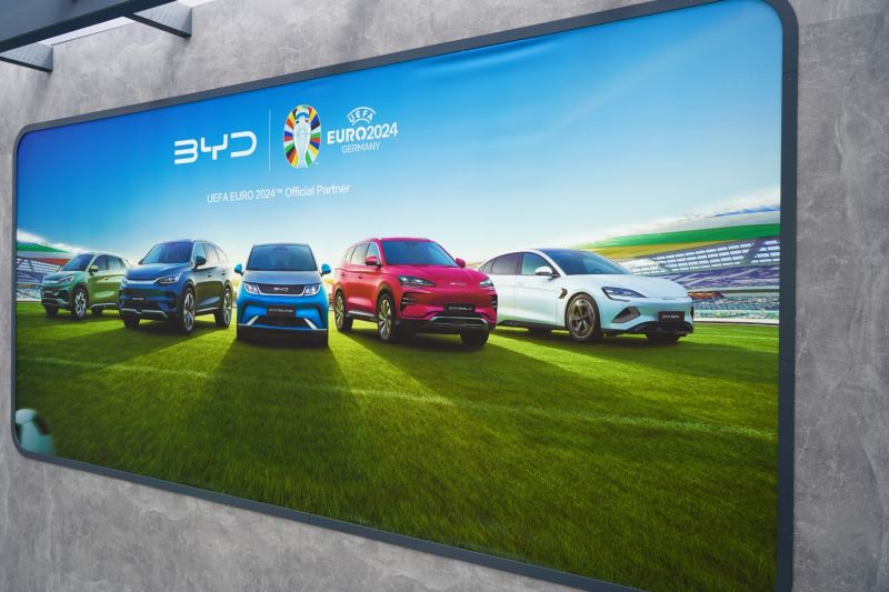 BYD an der Uefa Euro 2024: So erfolgreich war das Sponsoring