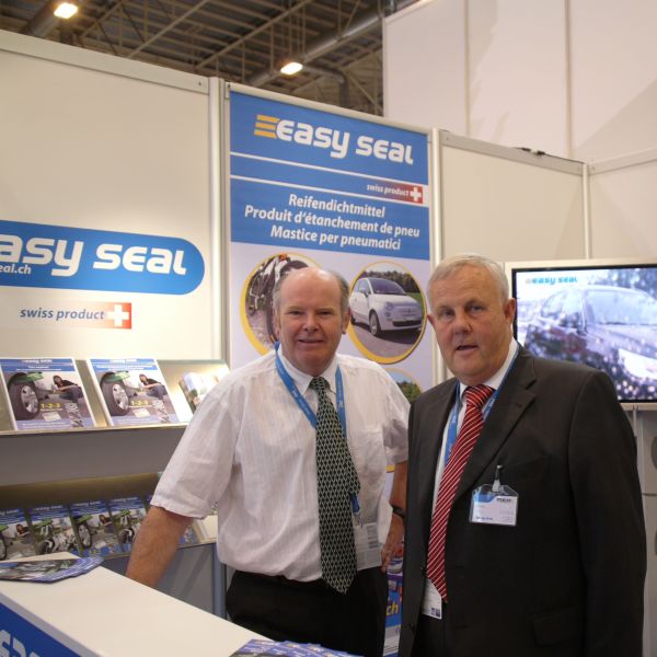 Easy Seal: Latexfreies Reifendichtmittel auf der Reifen-Messe