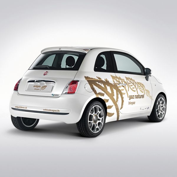 Fiat 500 TwinAir als Erdgas-Version