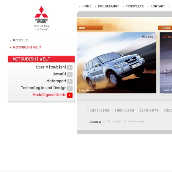 Mitsubishi Schweiz hat eine neue Homepage