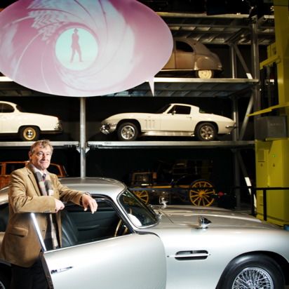 James Bonds DB5 zu Gast im Verkehrshaus