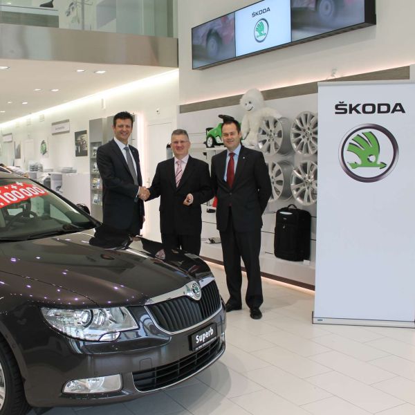 100'000ste Škoda in der Schweiz verkauft