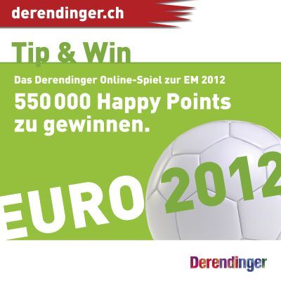 Euro 2012-Tippspiel von Derendinger gestartet