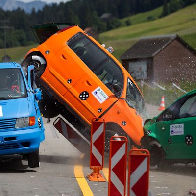 Crashtests 2012 in Wildhaus