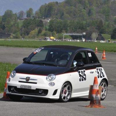 Sylvain Burkhalter gewinnt Abarth Trofeo Slalom