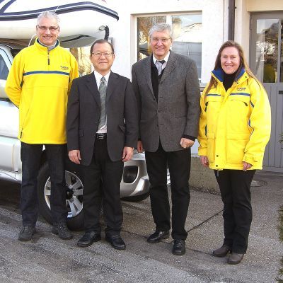 Hoher Besuch in der Wydum Garage