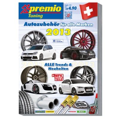 Premio Tuning Katalog 2013 ab sofort erhältlich