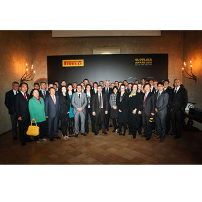 Pirelli zeichnet 9 Firmen mit Supplier Award aus