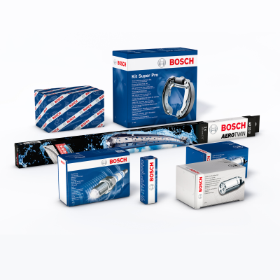 Neues Verpackungsdesign für Bosch-Ersatzteile