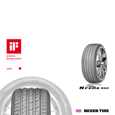 Nexen Tire N'FERA SU1 erhält iF Design Award 2014