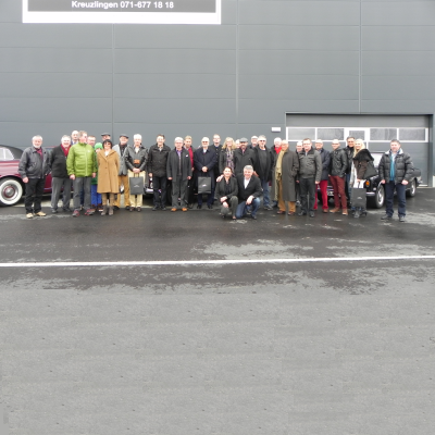 Bentley Drivers Club zu Besuch bei der IWAG