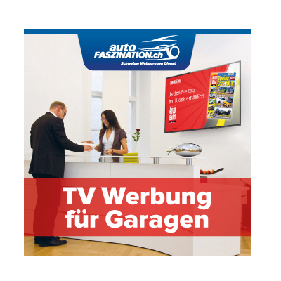 Autofaszination lanciert TV-Werbung für Garagen