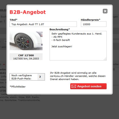 Car4you erweitert Push-E-Mails um Markenfilter 