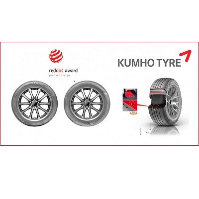 Kumho Tyre gewinnt Red Dot Design Award