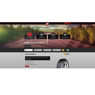 Firestone treibt den Markenrelaunch mit einer neuen Website voran