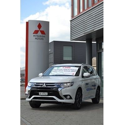 Mitsubishi Outlander Plug-in-Hybrid: 1‘000 Verkäufe seit der Schweizer Lancierung 2014