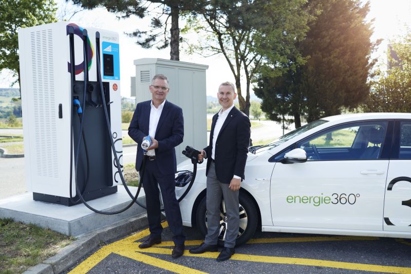 Energie 360°: Neue Schnellladestation bei Winterthur