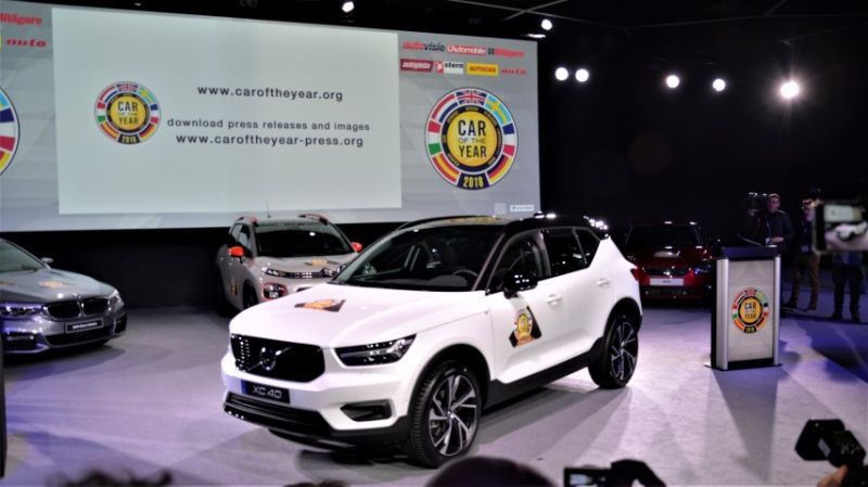 Volvo XC40 ist Car of the Year 2018