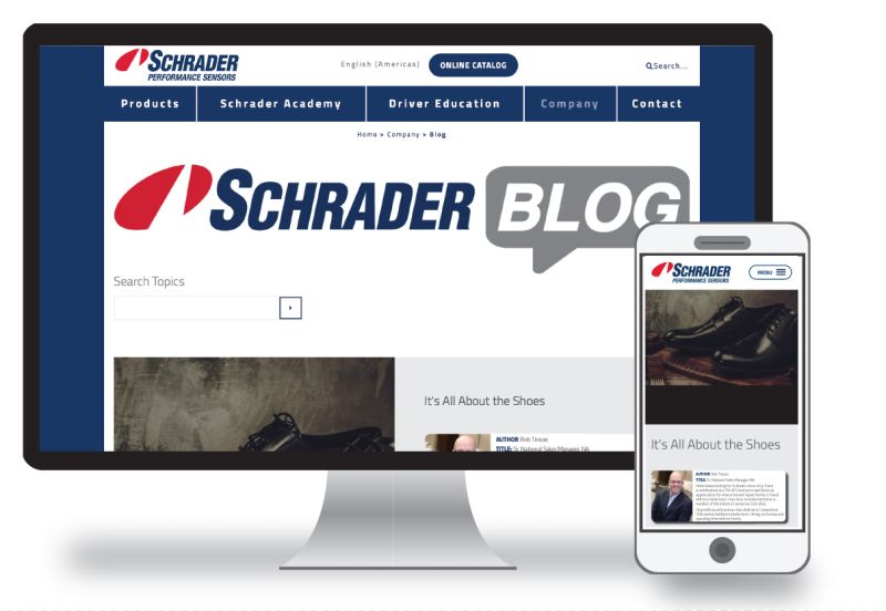 Schrader Performance Sensors stellt neuen Corporate Blog vor 