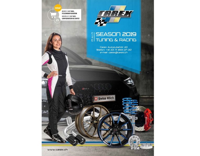 Der neue Carex Katalog 2019 for «Car & Driver» ist da