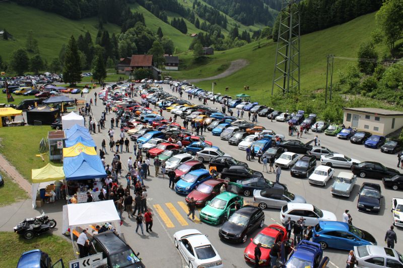 Opel Treffen 2019 auf dem Hoch-Ybrig 