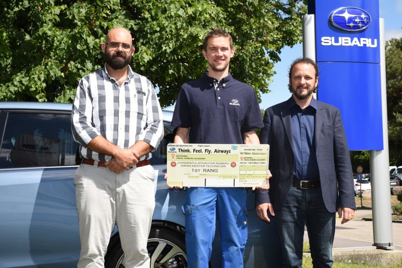 Reto Schürmann ist der beste Subaru Mechaniker der Schweiz