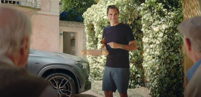 Mercedes: Neuer Spot mit Roger Federer