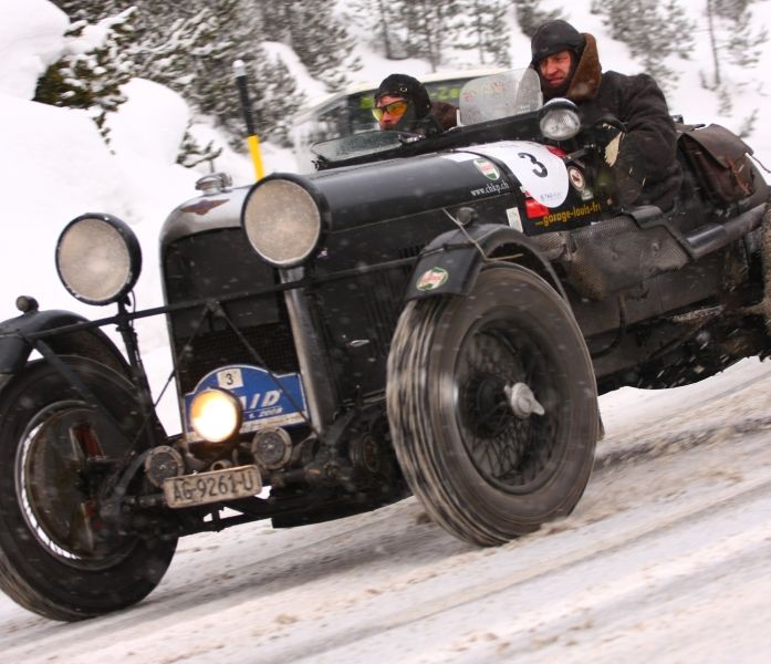 Live im Internet:  die Oldtimer-Rallye WinterRAID