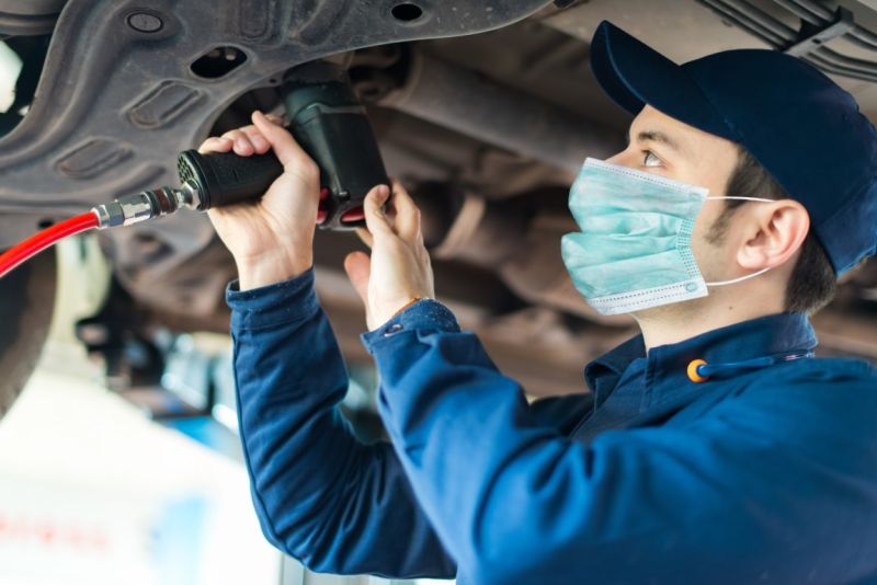 Maskenpflicht: Grundsätzlich auch in der Werkstatt!