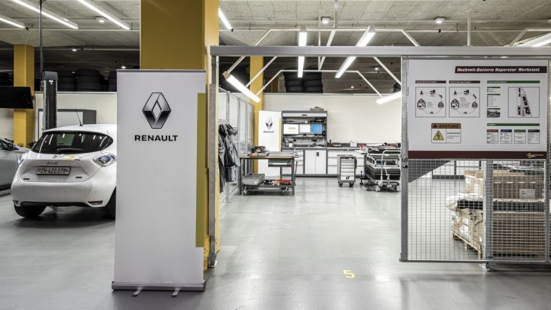 Für mehr Nachhaltigkeit: Renault Schweiz repariert Elektroauto-Akkus