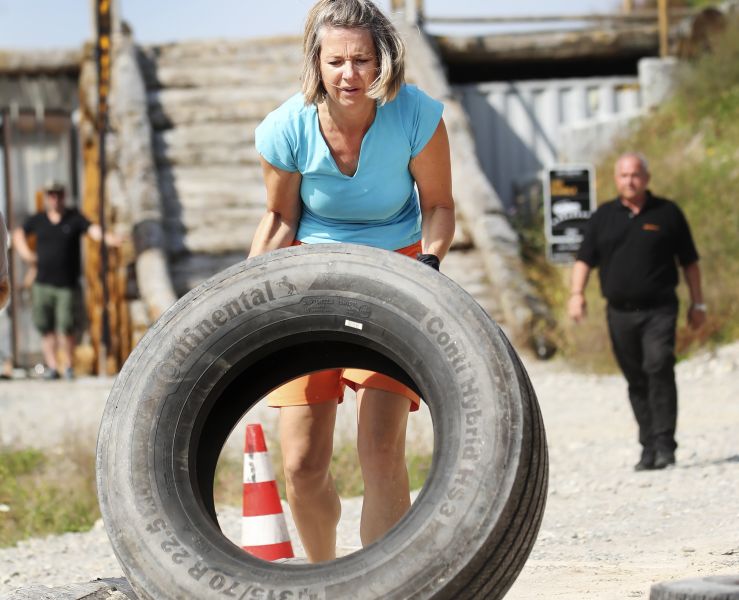 Geballte Frauenpower –  «Conti Tire-Fitness-Day» für Frauen